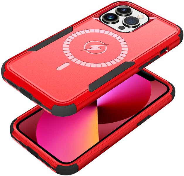 Vásárlás: Alphajack iPhone 13 Pro 3 az 1-ben ütésálló MagSafe-kompatibilis mágneses  tok piros-fekete Alphajack - smartdiszkont Mobiltelefon tok árak  összehasonlítása, iPhone 13 Pro 3 az 1 ben ütésálló MagSafe kompatibilis mágneses  tok