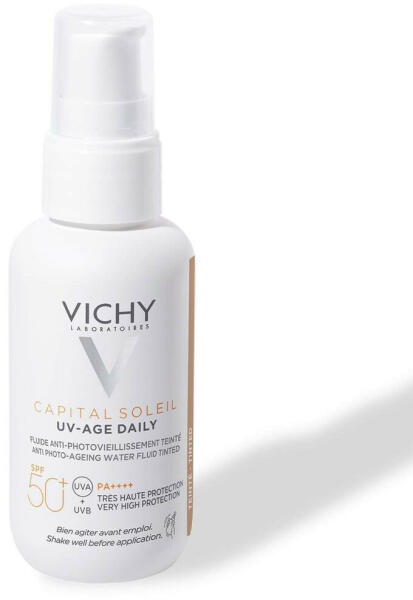 Capital Soleil UV-Age Daily színezett fényvédő folyadék SPF 50+ 40ml