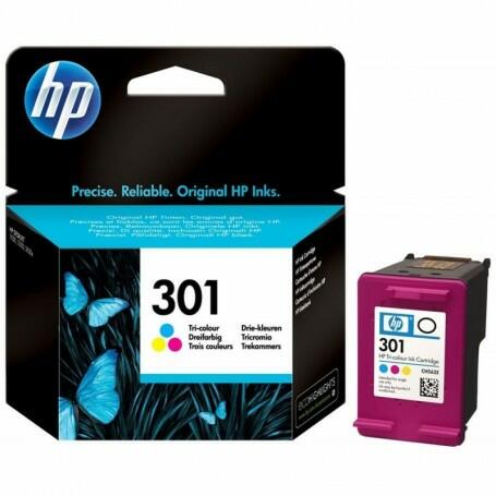 HP Cartus de cerneala original HP 301 Color (CH562EE, HP301) pentru HP  DeskJet 1000 1010 1050 1050A All in One 1510 1512 1514 2050 2050A 2050s  2510 2512 2540 2542 2544 2545 In 2549 3000 3050 3050A e 3055 Cartus / toner  Preturi
