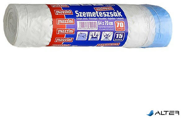 Húzófüles Szemeteszsák 70 l 15db (104150)