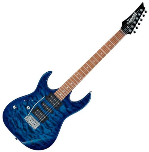 Vásárlás: Ibanez GRX70QAL-TBB balkezes elektromos gitár Elektromos gitár  árak összehasonlítása, GRX 70 QAL TBB balkezes elektromos gitár boltok