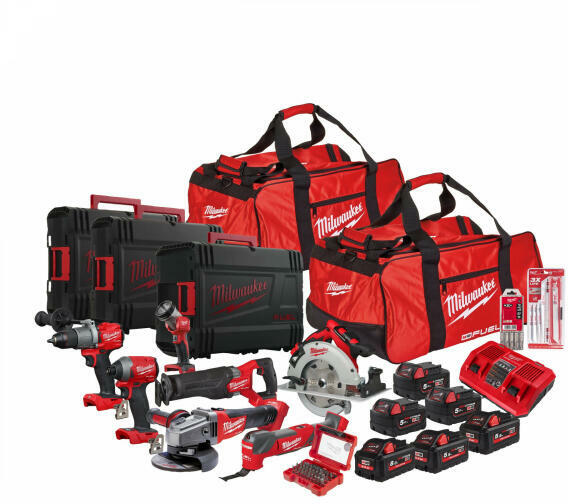 Milwaukee M18PP8A-586P (4933479537) (Set scule) - Preturi