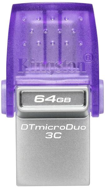 Kingston DataTraveler microDuo 64GB (DTDUO3CG3/64GB) - Цени, маркови Флаш  памети