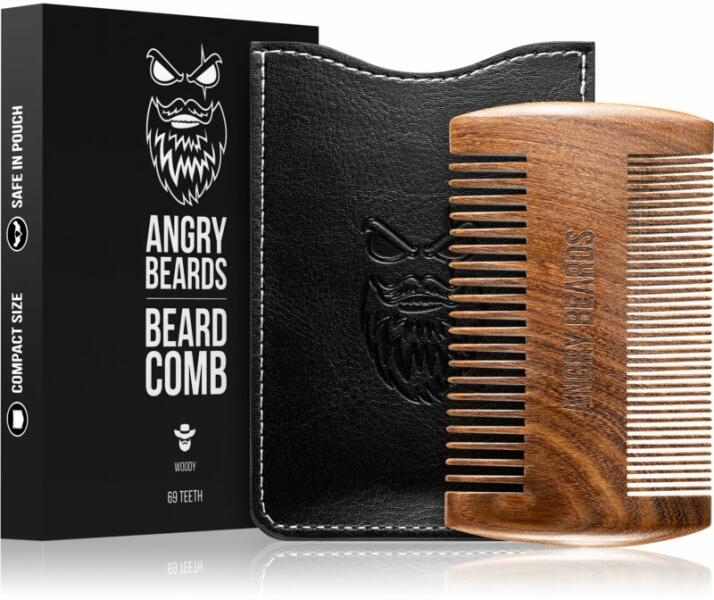 Vásárlás: Angry Beards Beard Comb 69 Teeth fa fésű szakállra kétoldalas  Szakáll fésű, kefe árak összehasonlítása,  AngryBeardsBeardComb69Teethfafésűszakállrakétoldalas boltok