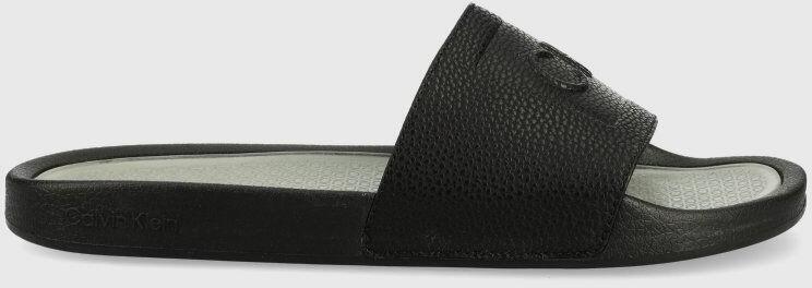 Calvin Klein papuci barbati, culoarea negru PPYY-KLM057_99X (Papuc barbati)  - Preturi