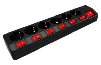6 Plug 1,5 m Switch (ESE1.5G6-1.5-SW-SP)