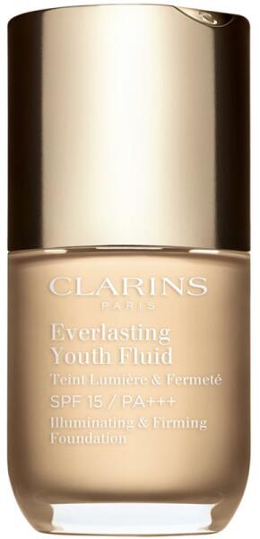 Clarins Everlasting Youth Fluid make-up pentru luminozitate SPF 15 culoare  100.5 Cream 30 ml (Fond de ten) - Preturi
