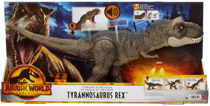 Vásárlás: Mattel Jurassic World 3: Világuralom - Tyrannosaurus Rex (HDY55)  Akcióhős, mesehős, játékfigura árak összehasonlítása, Jurassic World 3  Világuralom Tyrannosaurus Rex HDY 55 boltok
