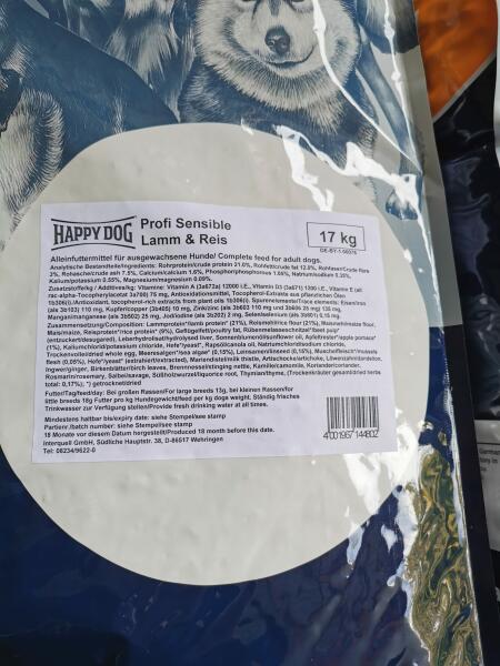 Vásárlás: Happy Dog Profi Adult Lamb & Rice 17 kg Kutyatáp árak  összehasonlítása, Profi Adult Lamb Rice 17 kg boltok