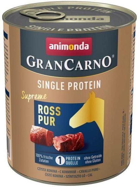 GranCarno Single Protein flavor horse meat 800 g