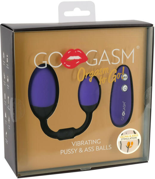 Vibrating Pussy & Ass Balls