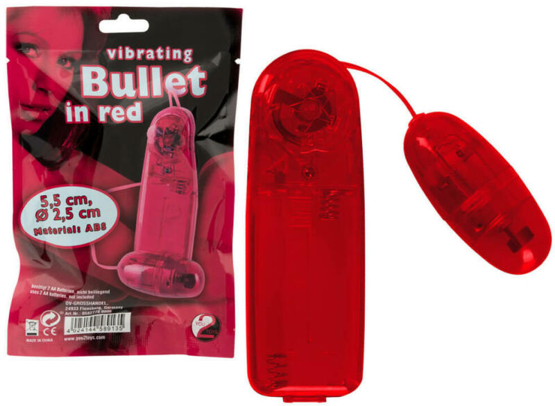 Vibrating Bullet in Red