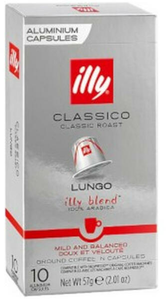 Vásárlás: illy Lungo Classico - Nespresso (10) Kávégép kapszula, kávépárna  árak összehasonlítása, Lungo Classico Nespresso 10 boltok