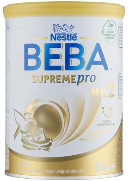 Vásárlás: Beba SupremePro HA 2 tejalapú anyatej-kiegészítő tápszer  fehérje-hidrolizátumból 6 hó+ 400g Bébi tápszer árak összehasonlítása,  SupremePro HA 2 tejalapú anyatej kiegészítő tápszer fehérje hidrolizátumból  6 hó 400 g boltok