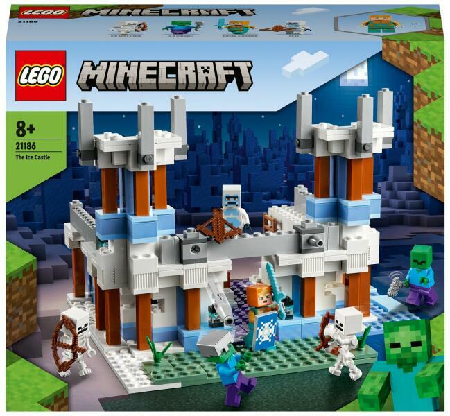 Цени на LEGO® Minecraft® - The Ice Castle (21186), играчки развиващи  умения, магазини за Лего
