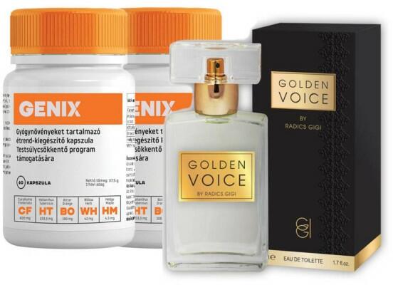 Vásárlás: GENIX kapszula 2x60db + Ajándék Radics Gigi Parfüm  Táplálékkiegészítő árak összehasonlítása, kapszula 2 x 60 db Ajándék Radics  Gigi Parfüm boltok
