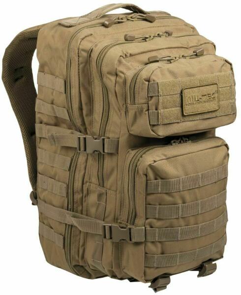 Vásárlás: Mil-Tec Assault Pack 38 L hátizsák us. molle coyote Hátizsák árak  összehasonlítása, Assault Pack 38 L hátizsák us molle coyote boltok