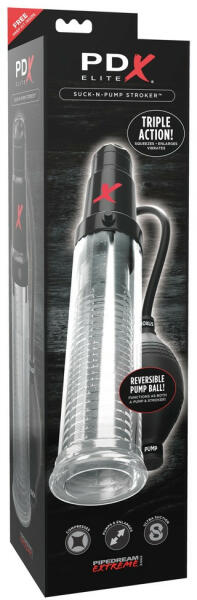 PDX Elite Suck-N-Pump Stroker
