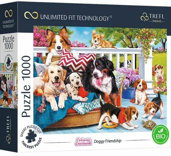 Prime - Kutyák a kertben 1000 db-os (10698)