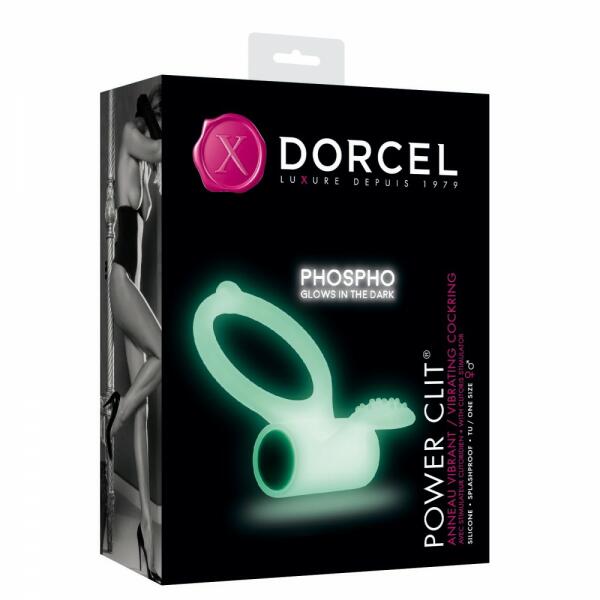 Power Clit péniszgyűrű fluoreszkáló