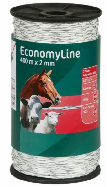 EconomyLine Villanypásztor vezeték 400 m X 2 mm