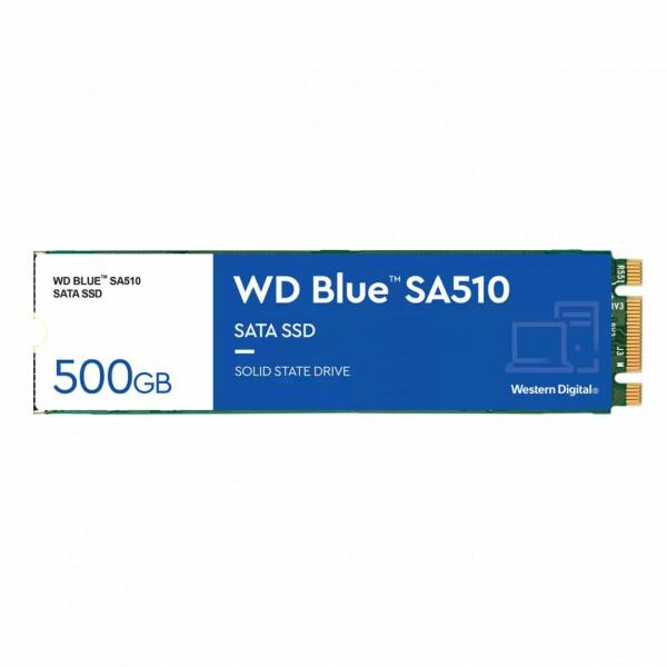 Western Digital Blue SA510 500GB M.2 (WDS500G3B0B) (Solid State Drive SSD  intern) - Preturi