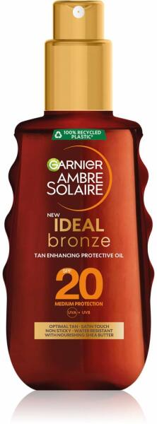 Vásárlás: Garnier Ambre Solaire Ideal Bronze SPF 20 fényvédő készítmény  testre 150ml Naptej, napolaj árak összehasonlítása, Ambre Solaire Ideal  Bronze SPF 20 fényvédő készítmény testre 150 ml boltok