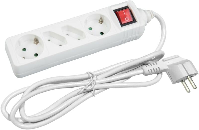 4 Plug 1,5 m Switch (ESE1.5G2X2-1.5-SW)