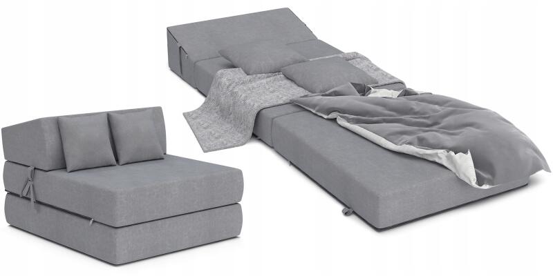 Vásárlás: Összehajtható matrac 70x200 - szürke Fotel és ülőke árak  összehasonlítása, Összehajtható matrac 70 x 200 szürke boltok