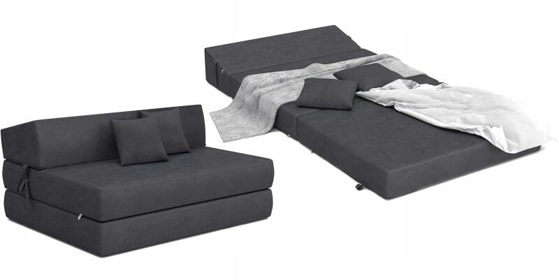 Vásárlás: Matracesen Összehajtható matrac 120x200 - grafit Fotel és ülőke  árak összehasonlítása, Matracesen Összehajtható matrac 120 x 200 grafit  boltok