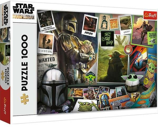 Star Wars - Mandalorian és Baby Yoda 1000 db-os (10718)