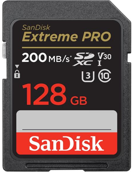SanDisk Extreme PRO SDXC 128GB UHS-I/U3/CL10 (SDSDXXD-128G-GN4IN/121596)  (Card memorie) - Preturi