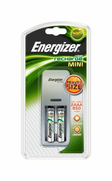 Vásárlás: Energizer Mini NiMH Akkumulátor Töltő + 2x 700 mAh AAA  (ET-MIN-2XAAA) Elemtöltő árak összehasonlítása, Mini NiMH Akkumulátor Töltő  2 x 700 mAh AAA ET MIN 2 XAAA boltok