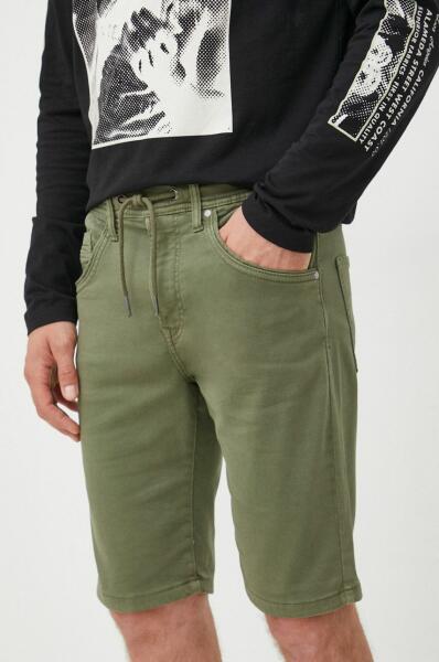 Pepe Jeans pantaloni scurti barbati, culoarea verde PPYY-SZM1C1_78X  (Pantalon scurt dama) - Preturi