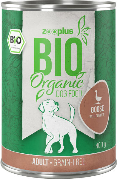 Vásárlás: zooplus 24x400g zooplus Bio liba & bio tök nedves kutyatáp  Kutyatáp árak összehasonlítása, 24 x 400 g zooplus Bio liba bio tök nedves  kutyatáp boltok