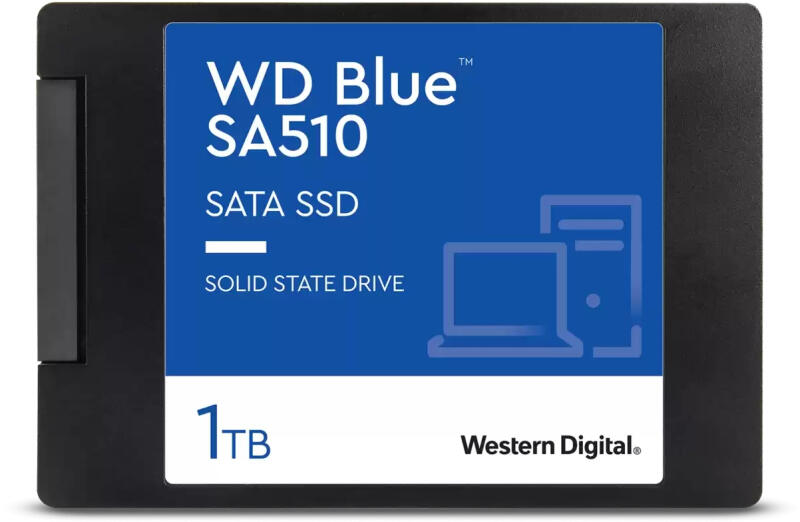 Western Digital Blue SA510 2.5 1TB SATA3 (WDS100T3B0A) Вътрешен SSD хард  диск Цени, оферти и мнения, списък с магазини, евтино Western Digital Blue  SA510 2.5 1TB SATA3 (WDS100T3B0A)