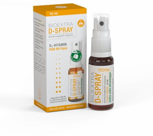 Vásárlás: Bioextra D-Spray 1000 NE D3-vitamin szájspray felnőtteknek 15 ml  Táplálékkiegészítő árak összehasonlítása, D Spray 1000 NE D 3 vitamin  szájspray felnőtteknek 15 ml boltok
