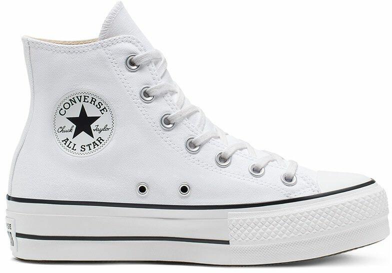 Converse Високи кецове Converse Chuck Taylor All Star Lift дамски в бяло  (560846C) цени и магазини, евтини оферти Дамски обувки