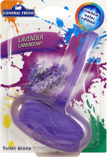 levendulás WC frissítő rúd + színes kosár 40g