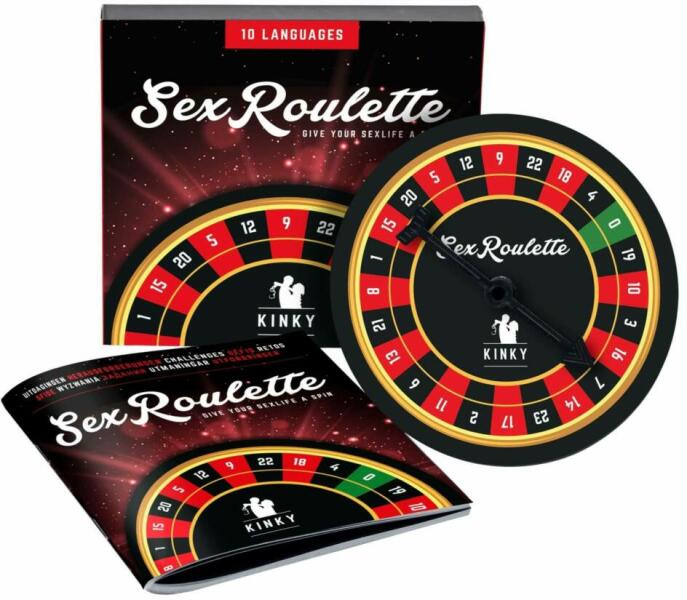 Sex Roulette Kinky - szex társasjáték (10 nyelven)