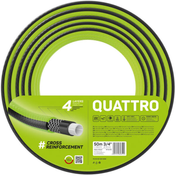 Vásárlás: Cellfast Quattro 3/4" 50 m (10-073) Locsolótömlő árak  összehasonlítása, Quattro 3 4 50 m 10 073 boltok