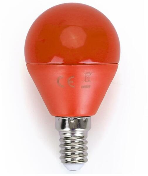B. V. LED Izzó G45 E14/4W/230V narancssárga - Aigostar AI0101 (AI0101)