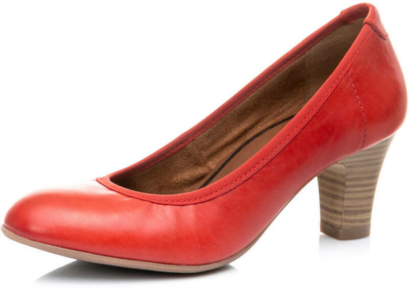 Vásárlás: Tamaris piros bőr magassarkú (1-22424-22 piros) Női cipő árak  összehasonlítása, piros bőr magassarkú 1 22424 22 piros boltok