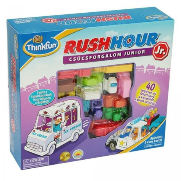 Vásárlás: ThinkFun Rush Hour Junior csúcsforgalom logikai társasjáték -  Társasjátékok Társasjáték árak összehasonlítása, Rush Hour Junior  csúcsforgalom logikai társasjáték Társasjátékok boltok