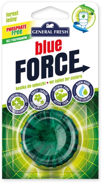 Blue Force fenyő illatú tartálykocka 40g