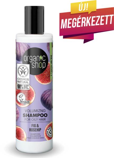 Volumennövelő sampon fügével és csipkebogyóval 280 ml
