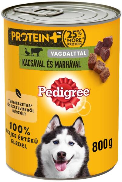 Vásárlás: PEDIGREE Protein+ kutya konzerv adult kacsa&marha 12x800g  Kutyatáp árak összehasonlítása, Protein kutya konzerv adult kacsa marha 12  x 800 g boltok