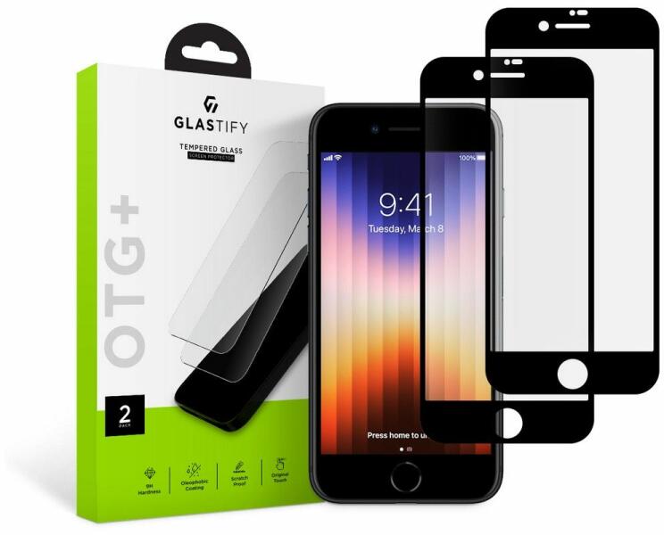 Vásárlás: GLASTIFY iPhone SE (2022/2020) / 8 / 7 ütésálló kijelzővédő  üvegfólia - 2db Mobiltelefon kijelzővédő fólia árak összehasonlítása, iPhone  SE 2022 2020 8 7 ütésálló kijelzővédő üvegfólia 2 db boltok