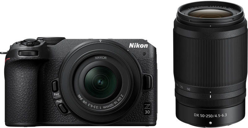 Nikon Z30 + DX 16-50mm + VR 50-250mm (VOA110K002) - Árukereső.hu