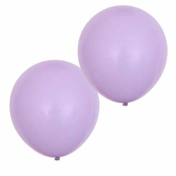 2 darabos latex lufi - Pasztell macaron színek - Lila - 45 cm